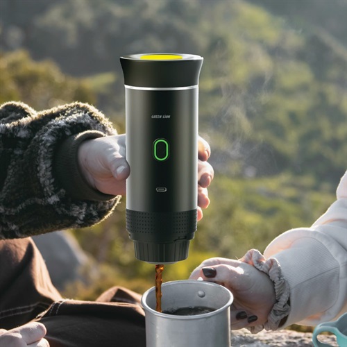 قهوه ساز شارژی مسافرتی گرین لاین مدل Coffee Maker Lite
