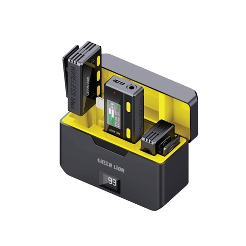 میکروفون یقه ای گرین لاین مدل Wireless Microphone Lightning
