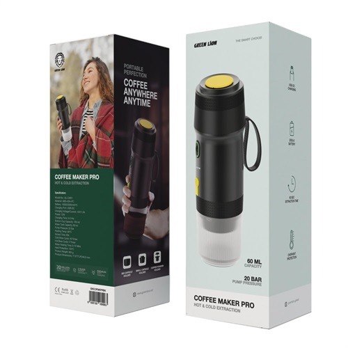 قهوه ساز شارژی مسافرتی گرین لاین مدل Coffee Maker pro60ML